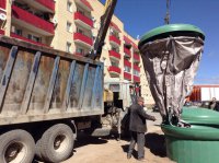 Новая технология сбора мусора теперь и в Мирном Новая технология сбора мусора теперь и в Мирном