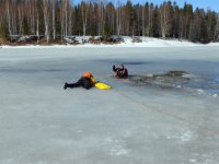 Выход на лёд озера Плесцы  запрещён