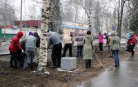 Не страшна нам непогода, Убираем город – гордо!