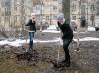 Не страшна нам непогода, Убираем город – гордо!