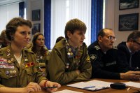 Телемост между двумя космодромами	