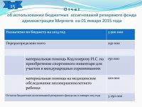 Отчет об исполнении бюджета (2014 год)