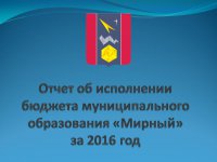 Отчет об исполнении бюджета (2016 год)