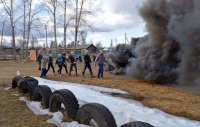 Военно-спортивные сборы в Кенозерье 