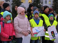 В Мирном вспоминали жертв ДТП