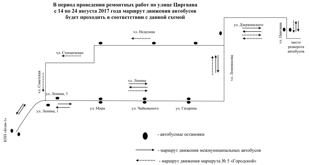 Схема движения автобуса 5а брянск