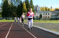 Школьники Мирного разыграли медали ежегодного первенства «Золотая осень»