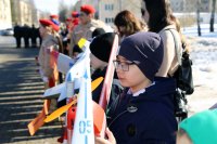 Сегодня, в День космонавтики, в Мирном прошел праздничный митинг